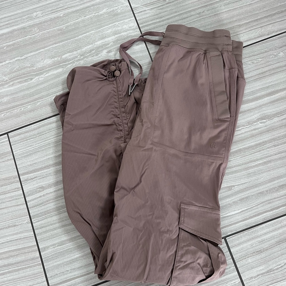lululemon athletica mauve/pink drawstring jogger pants - Picture 4 of 4
